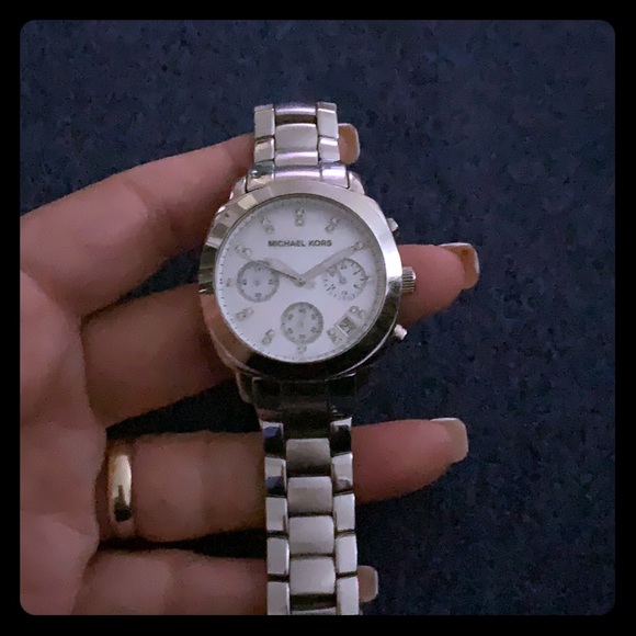Michael Kors Silver Watch main image 2